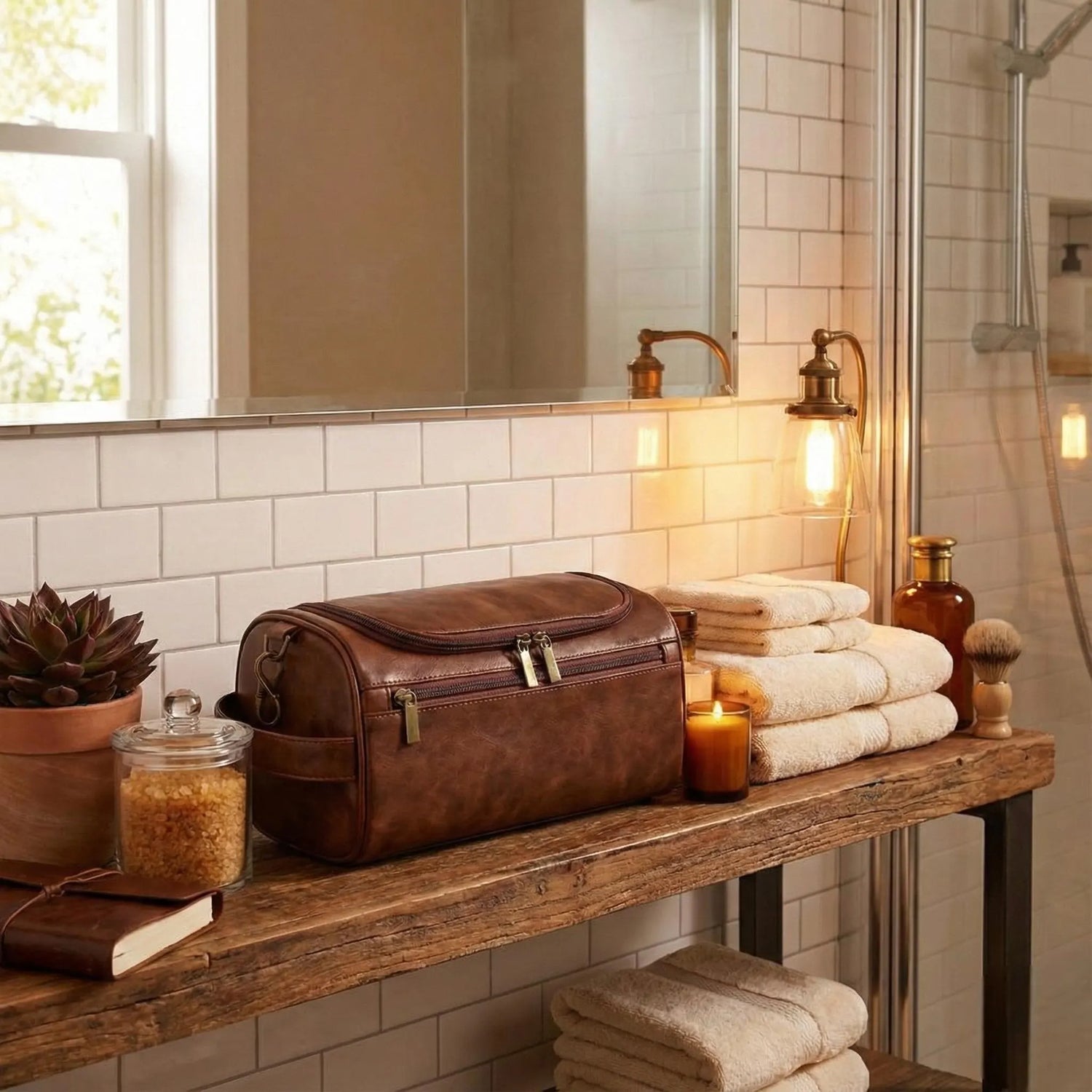 Travel with distinction. Explore our selection of small leather goods and travel accessories designed for the modern gentleman on the move. Elegance and durability.